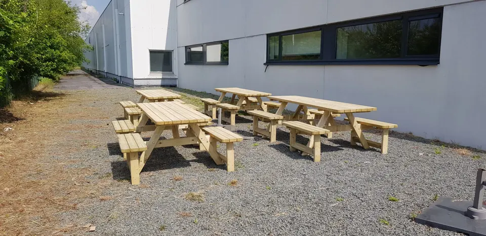Family picknicktafel Comfort 240 cm – foto 5
