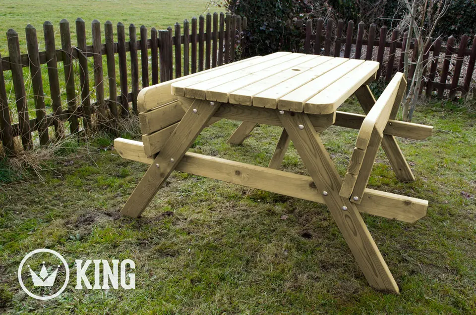 Picknicktafel KING® 140 cm – foto 3