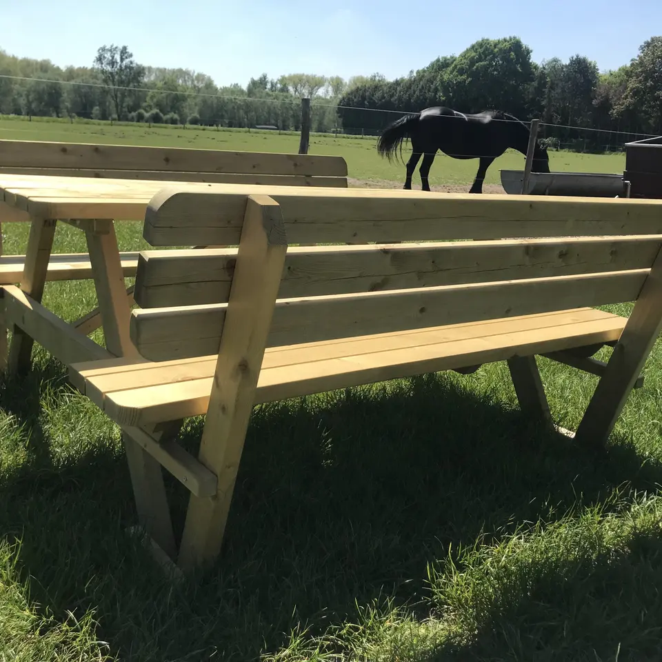 Picknicktafel KING® 240 cm met rugleuningen – foto 6