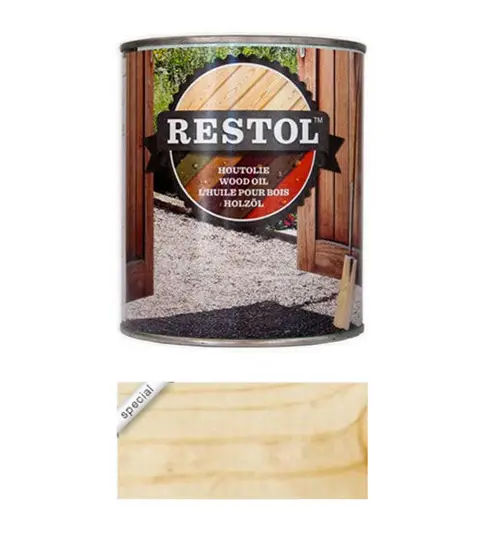 Restol houtolie voor buitenhout (1 liter) – foto 4