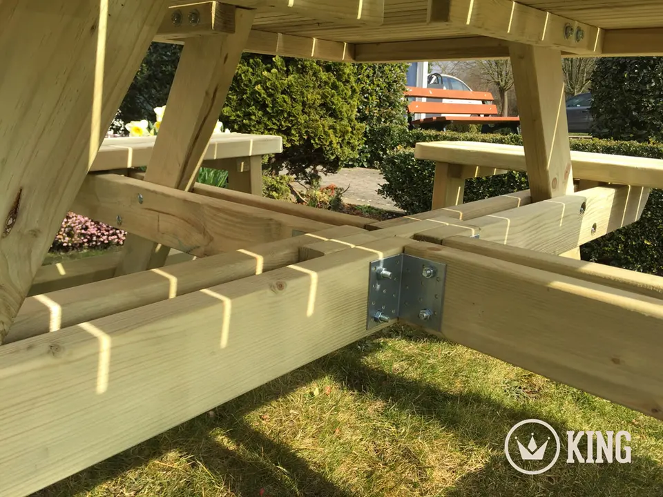 Vierkante picknicktafel KING® XXL – foto 3